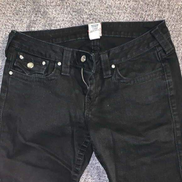 Black True Religion Jeans - Picture 2 of 4